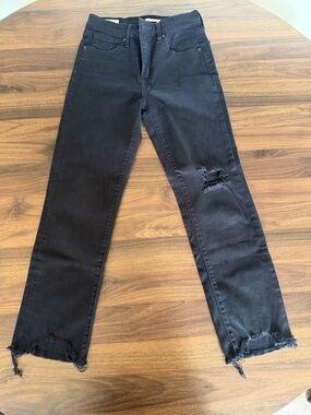Levi’s Premium High Rise Straight Crop Jeans